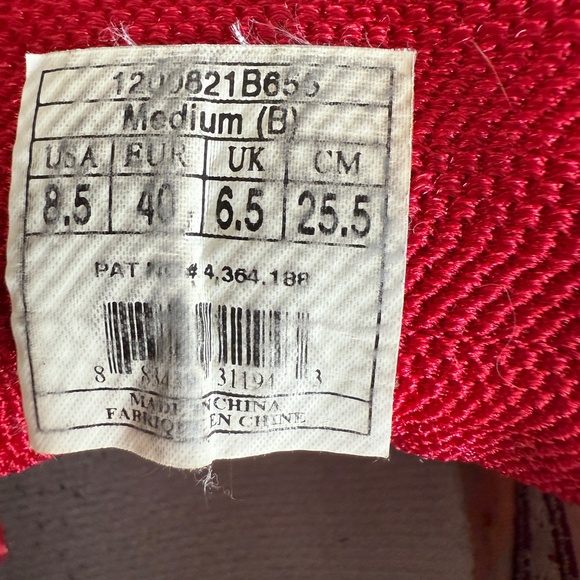 Brooks Adrenaline GTS 11th Edition Running Shoes Red Silver Women 8.5 M Athletic - Picture 10 of 10